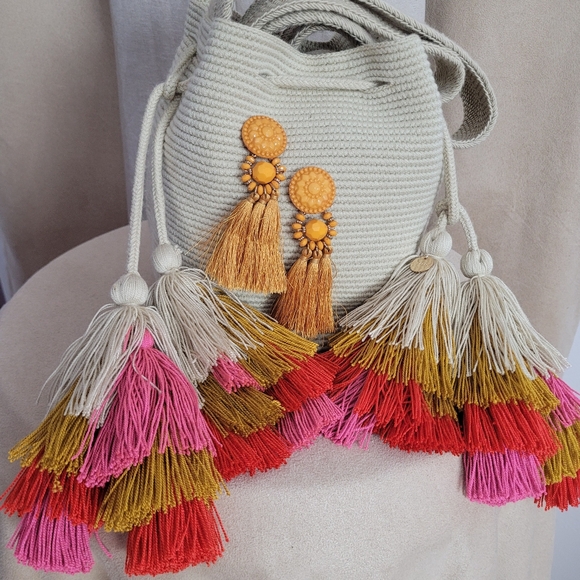 Woven BEACH Bag / CHILA BAGS - Picture 4 of 9